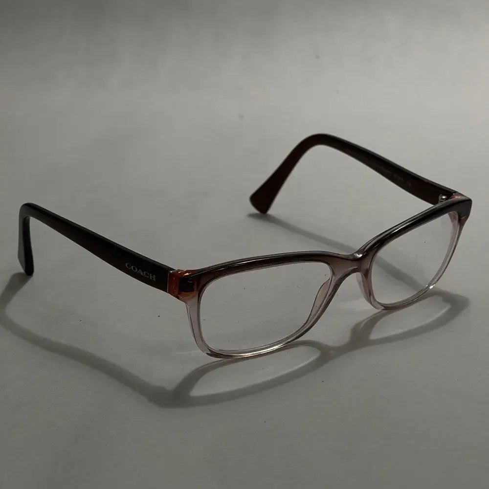 Coach Eyeglasses Frames Only HC 6089 5401 Purple Brown Gradient 51-16-135